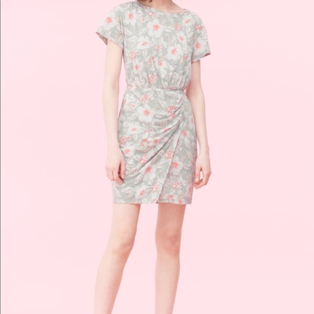 NWT Rebecca Taylor Kamea Fleur Jersey Dress